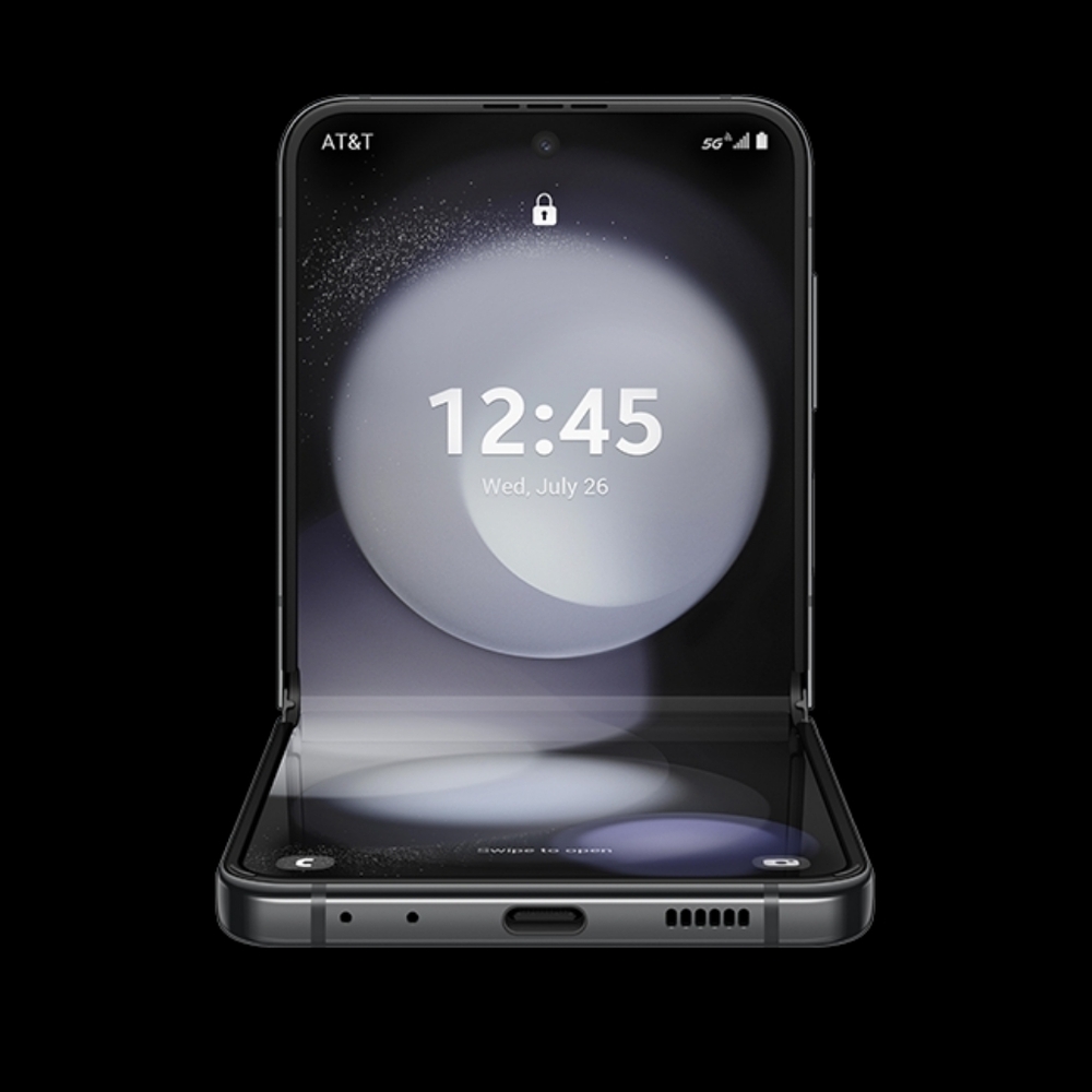 Samsung Black Foldable Smartphone